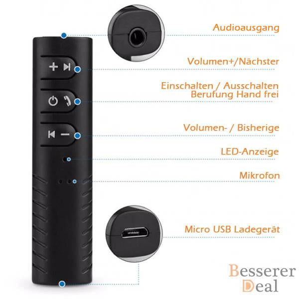 Bluetooth-Auto Musik-Audio Adapter