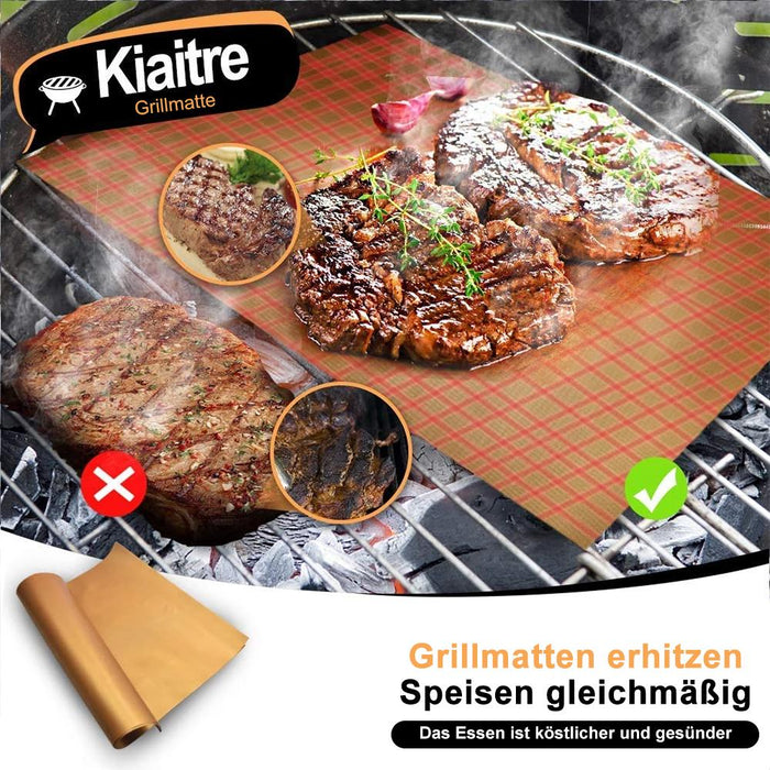 Grillmatte Kiaitre Reusable Nicht Klebrig